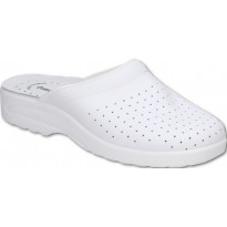 Comfooty Alessio White medical clogs